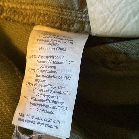 Madewell 9” Rise Skinny Crop Jeans Garment-Dyed Button-Front Edition - Picture 8 of 9